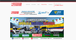 Desktop Screenshot of kenworthcolombia.com